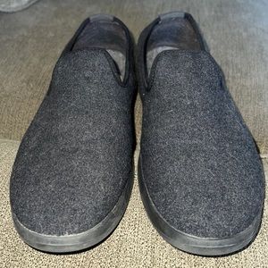Allbirds Wool Loungers Charcoal / Black Sole VGUC Size 10